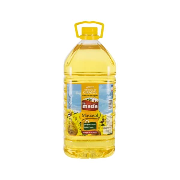 LA MASIA Aceite de girasol garrafa de 5 l. - 5 l - Imagen del producto en Findit