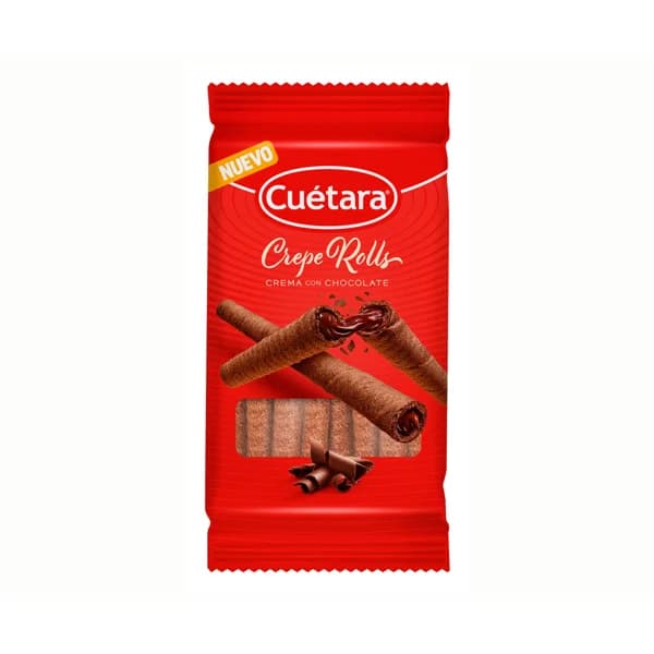 CUETARA Galleta rolls choco 144 gr. - 0.14 kg - Imagen del producto en Findit