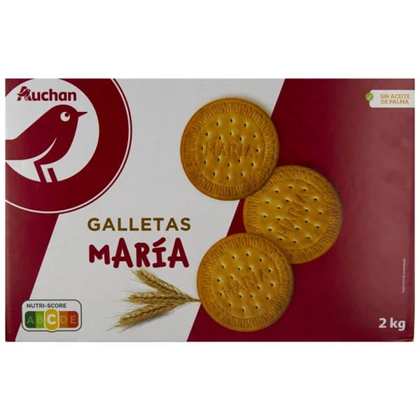 PRODUCTO ALCAMPO Galletas María 2 kg. - 2 kg - Imagen del producto en Findit