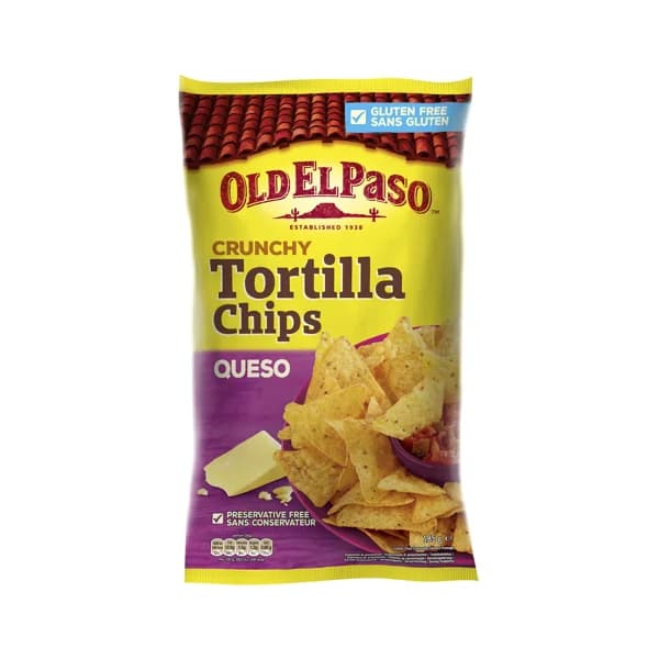 OLD EL PASO Nachos con sabor a queso OLD EL PASO 185 g. - 0.19 kg - Imagen del producto en Findit