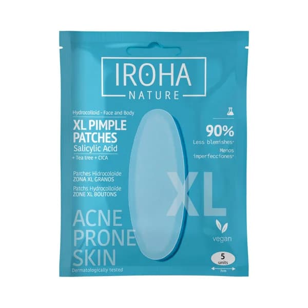 IROHA NATURE Parches anti - granos XL, para eliminar varios a la vez 5 uds. - 1 ud - Imagen del producto en Findit