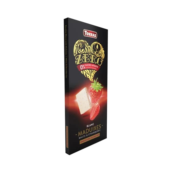 TORRAS Chocolate blanco sin azúcares añadidos 125 g. - 0.13 kg - Imagen del producto en Findit