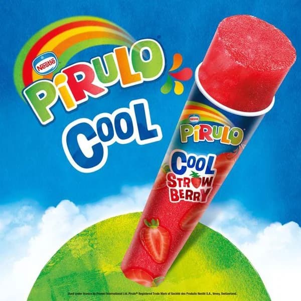 Helado Cool de fresa PIRULO, caja 99 ml - 0.1 l - Imagen del producto en Findit