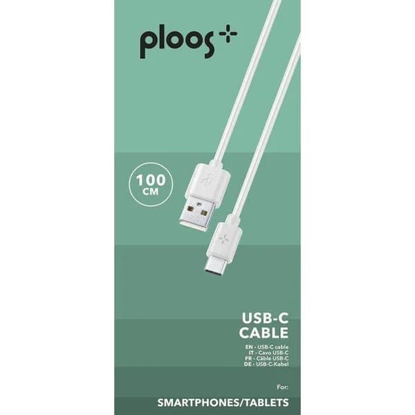 PLOOS - CABLE 100cm - USB-C - 1 ud - Imagen del producto en Findit