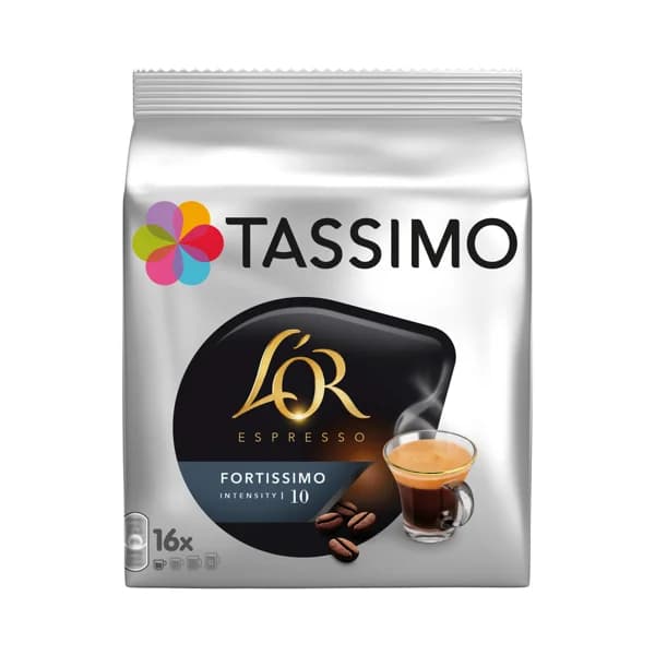 TASSIMO  L'OR ESPRESSO Café en cápsulas fortíssimo 16 uds. - 0.13 kg - Imagen del producto en Findit