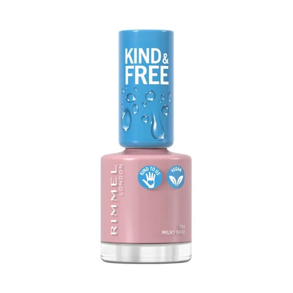RIMMEL Kind & free tono 154 Milky bare Laca de uñas a base de plantas. - 1 ud - Imagen del producto en Findit