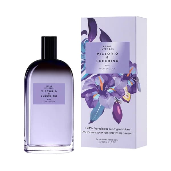 VITORIO & LUCCHINO Eau de toilette para mujer con vaporizador en spray VITORIO & LUCCHINO Nº16 Flor exótica 150 ml. - 0.15 l - Imagen del producto en Findit