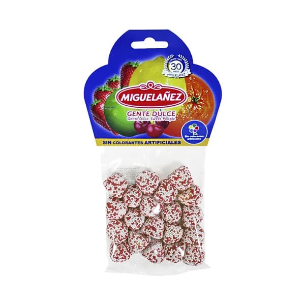 MIGUELAÑEZ Gominolas blandas sabor a mora roja y blanca MIGUELAÑEZ bolsa 150 g. - 0.15 kg - Imagen del producto en Findit