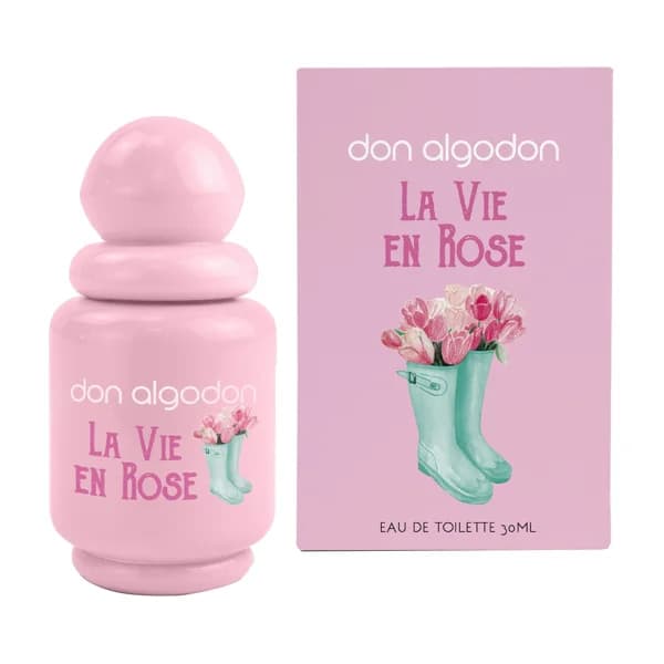 DON ALGODÓN La vie en rose Eau de mujer (colonia) para hombre con vaporizador en spray 30 ml. - 1 ud - Imagen del producto en Findit