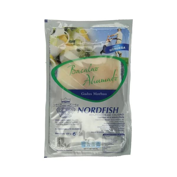 NORDFISH Bacalao ahumado NORDFISH 100 g. - 0.1 kg - Imagen del producto en Findit