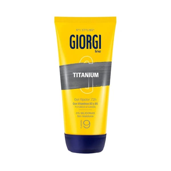 GIORGI Titanium Gel fijador de cabello (fijación 9) hasta 48 horas 170 ml. - 0.17 l - Imagen del producto en Findit