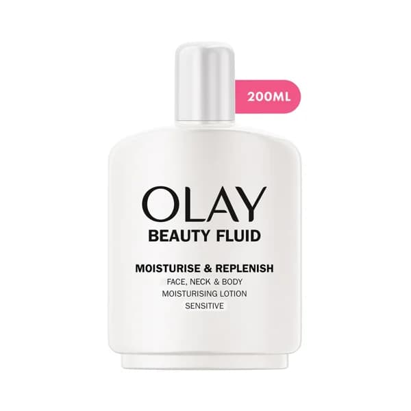 OLAY Loción hidratante y revitalizante para cara, cuello y escote, especial pieles sensibles 200 ml. - 0.2 l - Imagen del producto en Findit