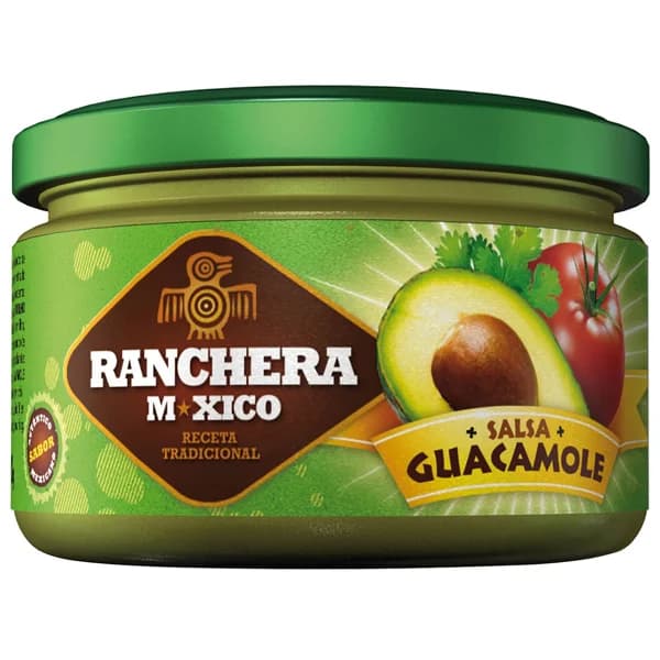 RANCHERA MEXICO Salsa guacamole receta tradicoinal bote 250 g. - 0.28 kg - Imagen del producto en Findit