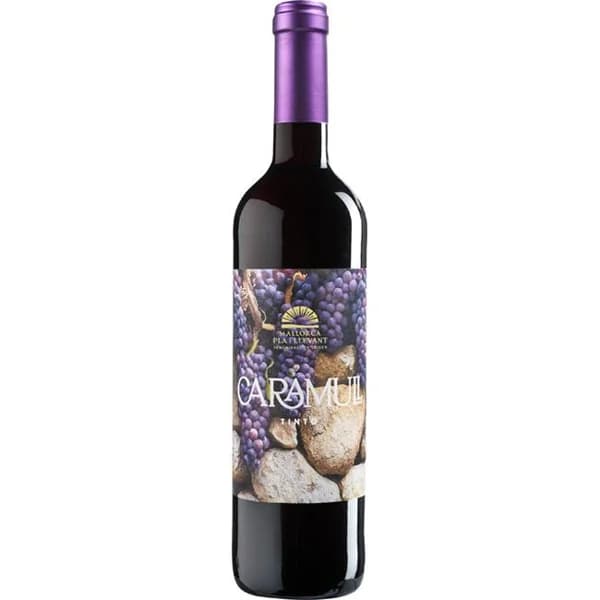 Vino Tinto D.O.P. Pla i Llevant CARAMULL, botella 750 ml - 0.75 l - Imagen del producto en Findit