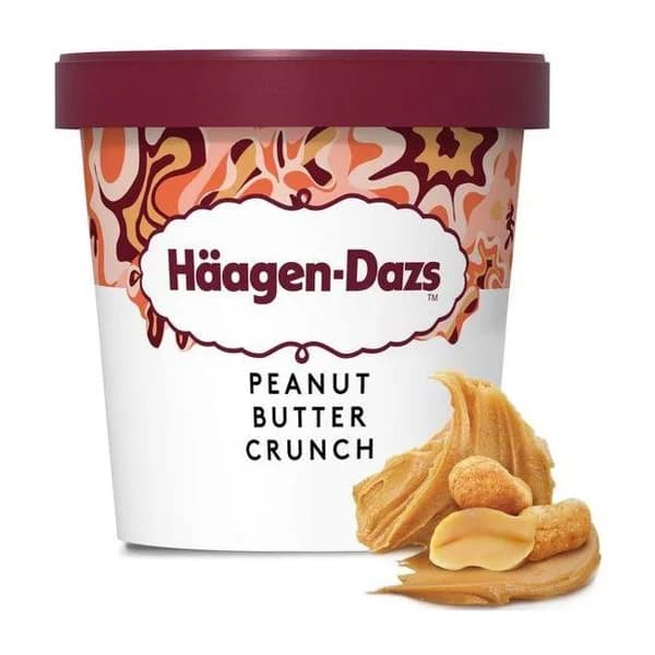 Helado peanut butter crunch HAAGEN DAZS, tarrina 460 ml - 0.46 l - Imagen del producto en Findit
