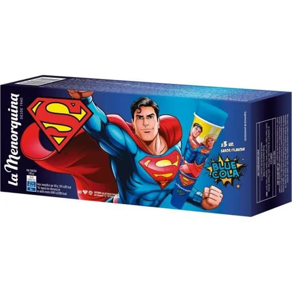 Heldao Polo Up Superman LA MENORQUINA, pack 3x105 g - 0.32 kg - Imagen del producto en Findit