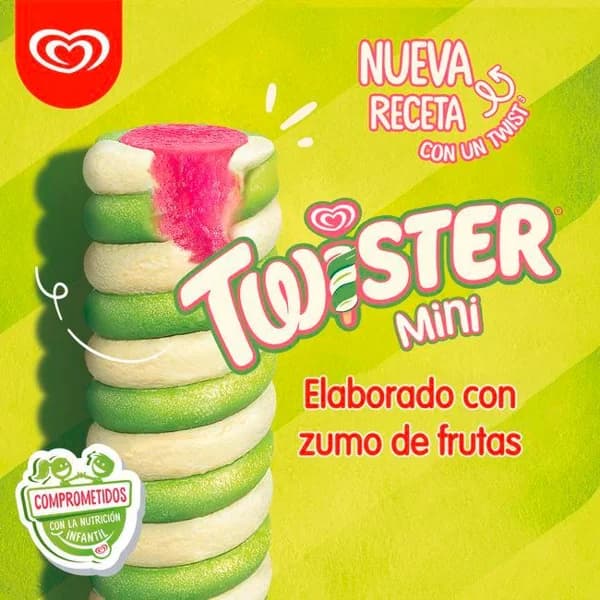 Helado MINI TWISTER, caja 8 uds - 8 ud - Imagen del producto en Findit
