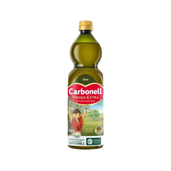 CARBONELL Aceite de oliva virgen extra botella 500 ml. - 0.5 l - Imagen del producto en Findit