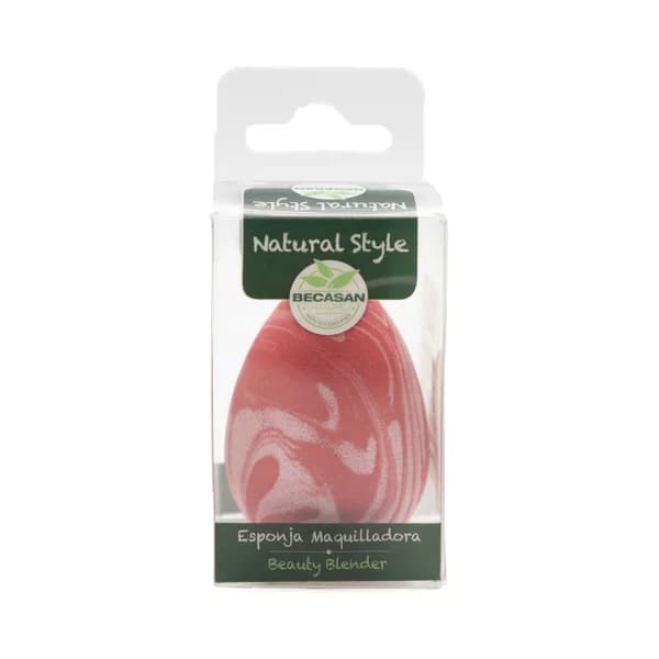 BECASAN NATURE Natural style Esponja para aplicar todo tipo de maquillaje. - 1 ud - Imagen del producto en Findit