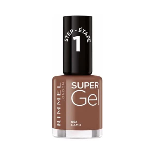 RIMMEL Super gel tono 052 Camo Esmalte de uñas con acabado gel. - 1 ud - Imagen del producto en Findit