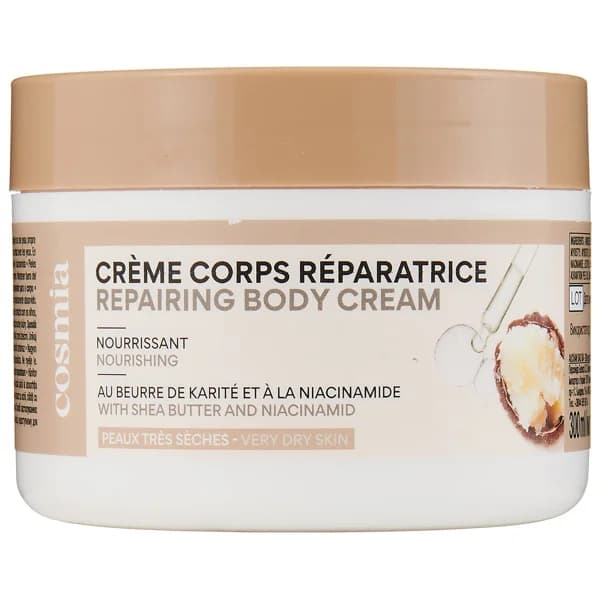 COSMIA Crema corporal nutritiva con manteca de karite y Niacinamida, para pieles muy secas 300 ml. - 0.3 l - Imagen del producto en Findit
