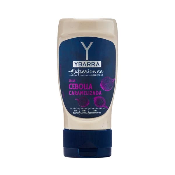 YBARRA Salsa cebolla caramelizada, sin conservantes ni colorantes 250 ml - 0.25 l - Imagen del producto en Findit