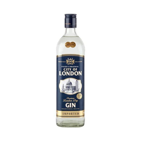 TYLER´S CITY OF LONDON Ginebra tipo London Dry Gin 70 cl. - 0.7 l - Imagen del producto en Findit