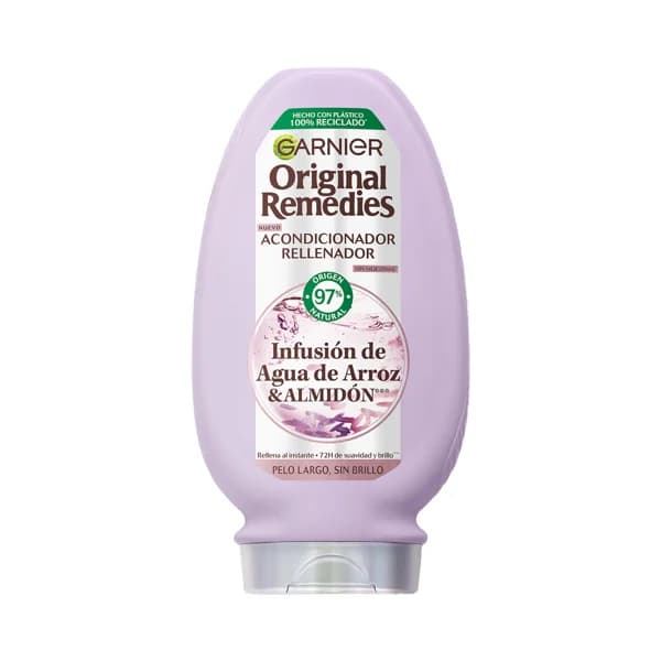 ORIGINAL REMEDIES de Garnier Acondicionador rellenador para cabellos largos y sin brillo 250 ml. - 0.25 l - Imagen del producto en Findit