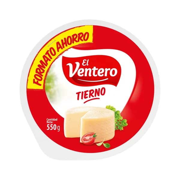 EL VENTERO Queso mezcla tierno EL VENTERO 550 g. - 0.55 kg - Imagen del producto en Findit