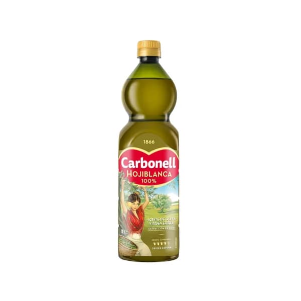 CARBONELL Aceite de oliva virgen extra 100% Hojiblanca botella de 1 l. - 1 l - Imagen del producto en Findit