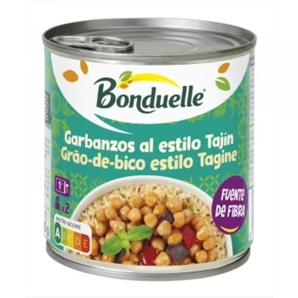Garbanzos al estilo tajín Bonduelle 400 g. - 0.4 kg - Imagen del producto en Findit