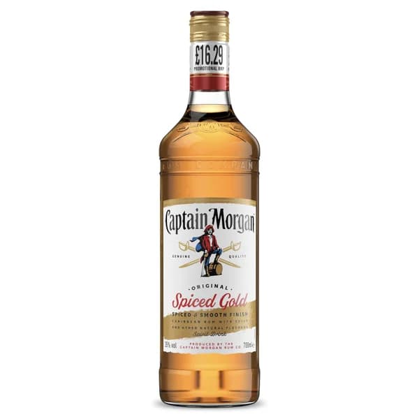 Ron spiced gold Capitán Morgan botella 70 cl - 0.7 l - Imagen del producto en Findit