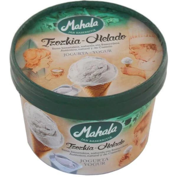 Helado de yogur MAHALA, tarrina 185 g - 0.19 kg - Imagen del producto en Findit