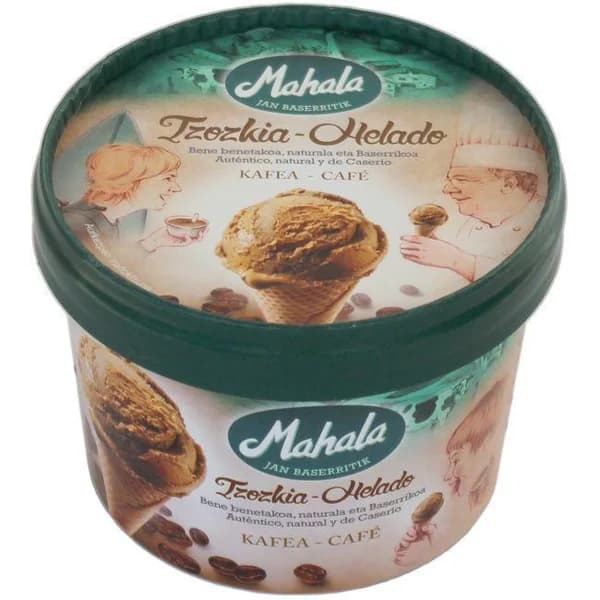 Helado de café MAHALA, tarrina 185 g - 0.19 kg - Imagen del producto en Findit