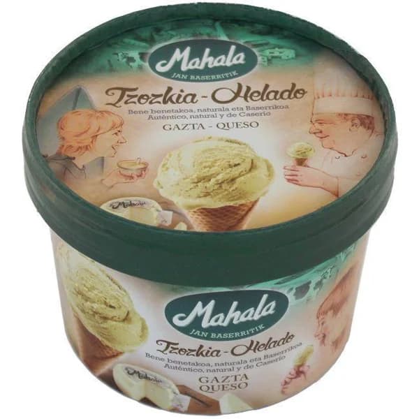 Helado de queso MAHALA, tarrina 185 g - 0.19 kg - Imagen del producto en Findit