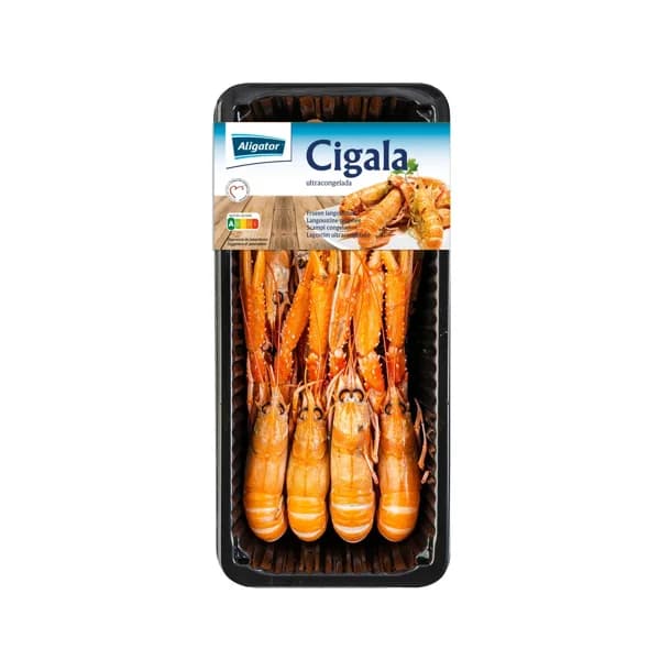 ALIGATOR  Cigala entera cruda 9/14 400g - 0.4 kg - Imagen del producto en Findit