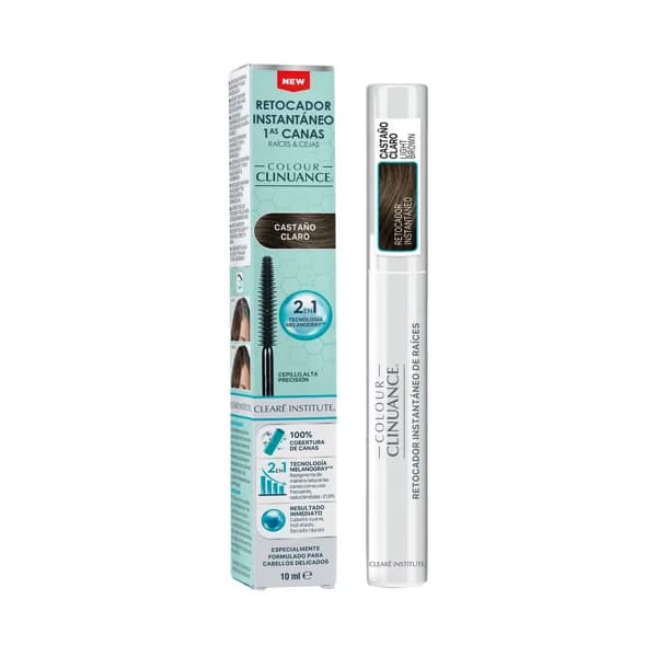 CLEARÉ INSTITUTE Colour clinuance tono castaño claro Retocador de raices y cejas. - 0.01 l - Imagen del producto en Findit