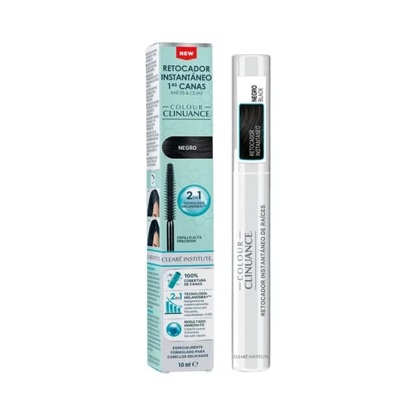 CLEARÉ INSTITUTE Colour clinuance tono negro Retocador de raices y cejas. - 1 ud - Imagen del producto en Findit