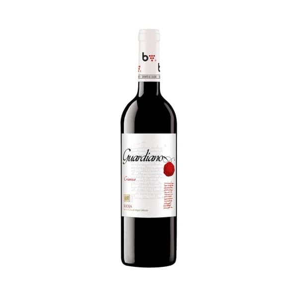 GUARDIANO Vino tinto crianza con D. O. Ca. Rioja botella 75 cl. - 1 ud - Imagen del producto en Findit