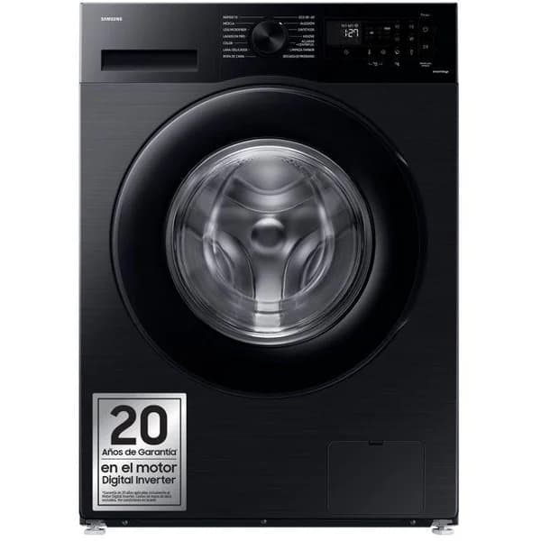 Lavadora de 9KG 1400 rpm  negra WW90CGC04DABEC SAMSUNG - 1 ud - Imagen del producto en Findit