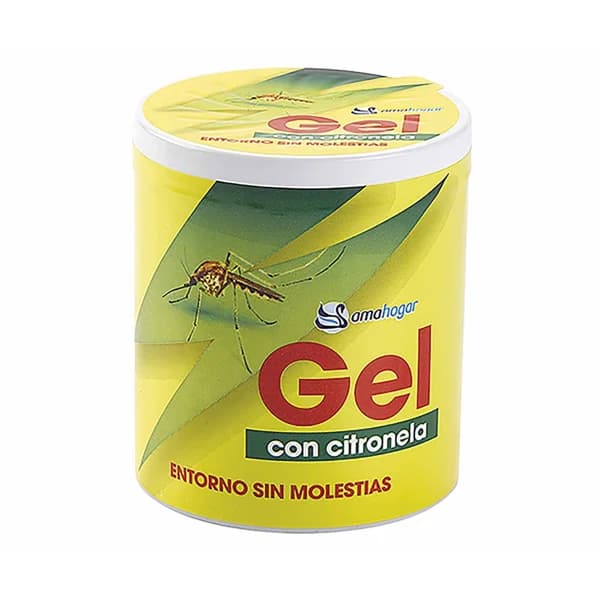 Gel en lata repelente mosquitos de Citronella 95g. AMAHOGAR. - 0.1 kg - Imagen del producto en Findit
