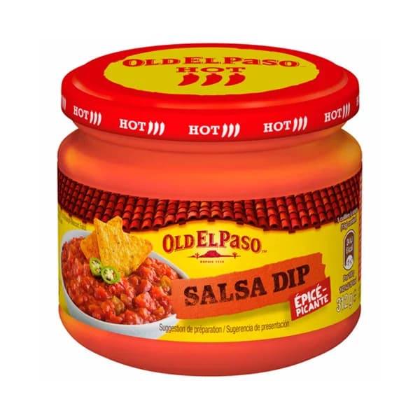 OLD EL PASO Salsa dip picante 312g - 0.31 kg - Imagen del producto en Findit