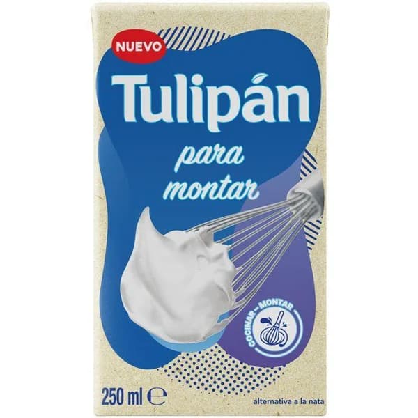 Crema para montar 31 % MG TULIPÁN, brik 252 ml - 0.25 l - Imagen del producto en Findit