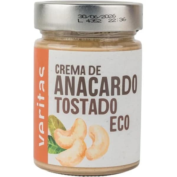 Crema de anacardos eco VERITAS, frasco 300 g - 0.3 kg - Imagen del producto en Findit