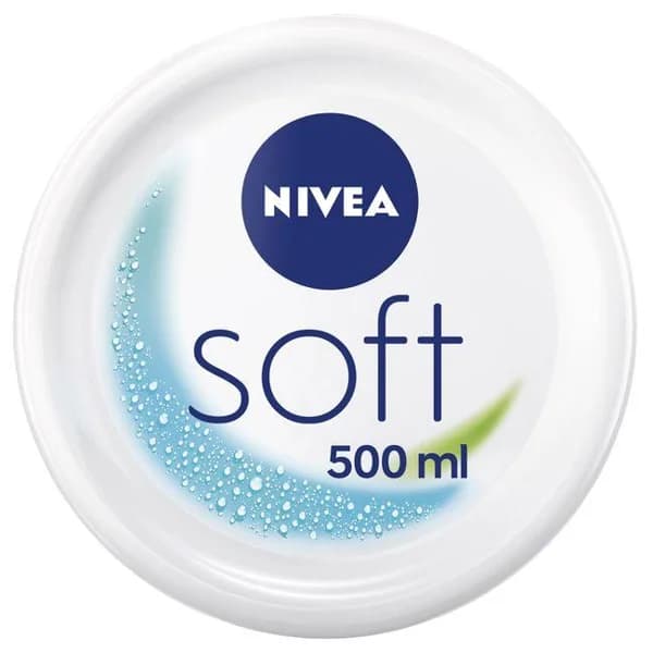 Crema hidratante refrescante NIVEA SOFT, tarro 500 ml - 0.5 l - Imagen del producto en Findit