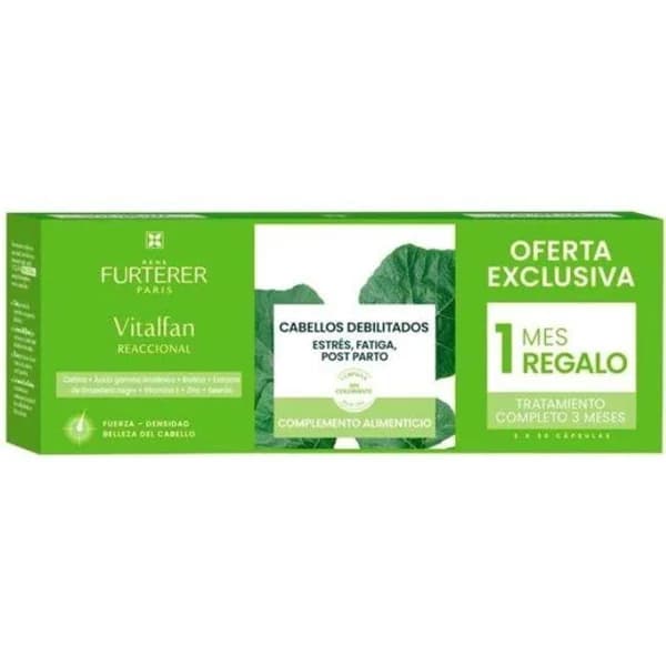 Vitalfan caída reaccional cápsulas RENE FURTERER, caja 60+30 uds - 30 ud - Imagen del producto en Findit