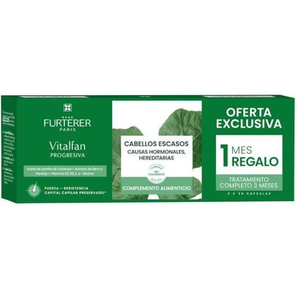 Vitalfan caída progresiva RENE FURTERER, caja 60+30 uds - 30 ud - Imagen del producto en Findit