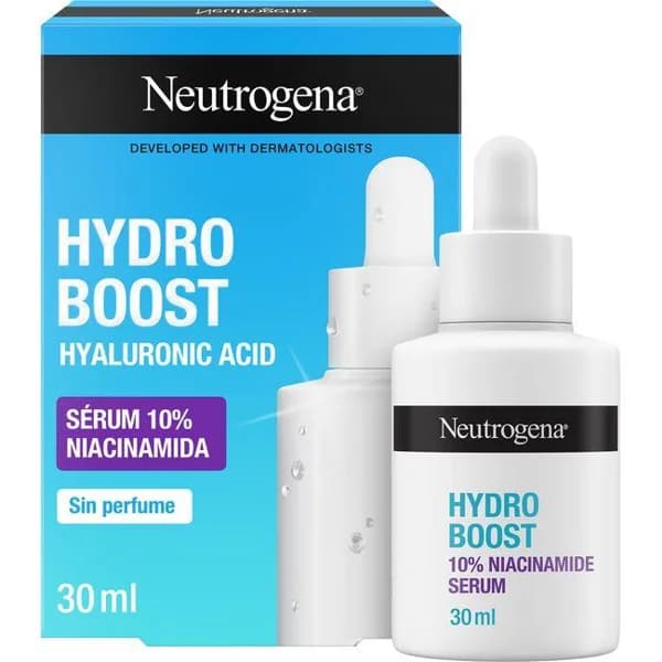 Sérum Niacinamida 10% NEUTROGENA HYDRO BOOST, gotero 30 ml - 0.03 l - Imagen del producto en Findit