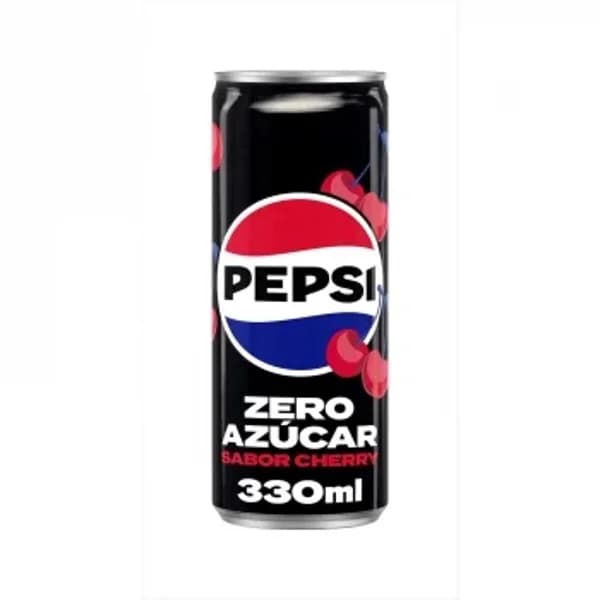 Pepsi zero azúcar cherry lata 33 cl. - 0.33 l - Imagen del producto en Findit