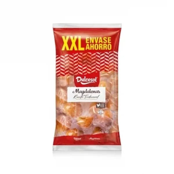 Magdalenas redondas Dulcesol 750 g. - 0.75 kg - Imagen del producto en Findit